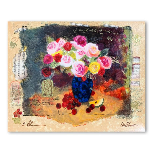 Alexander Galtchansky (1959-2008) and Tanya Wissotzky (1959-2006), Hand Signed Limited Edition Serigraph on Paper with Letter of Authenticity.