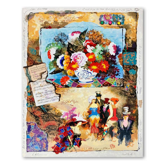 Alexander Galtchansky (1959-2008) and Tanya Wissotzky (1959-2006), Hand Signed Limited Edition Serigraph on Paper with Letter of Authenticity.