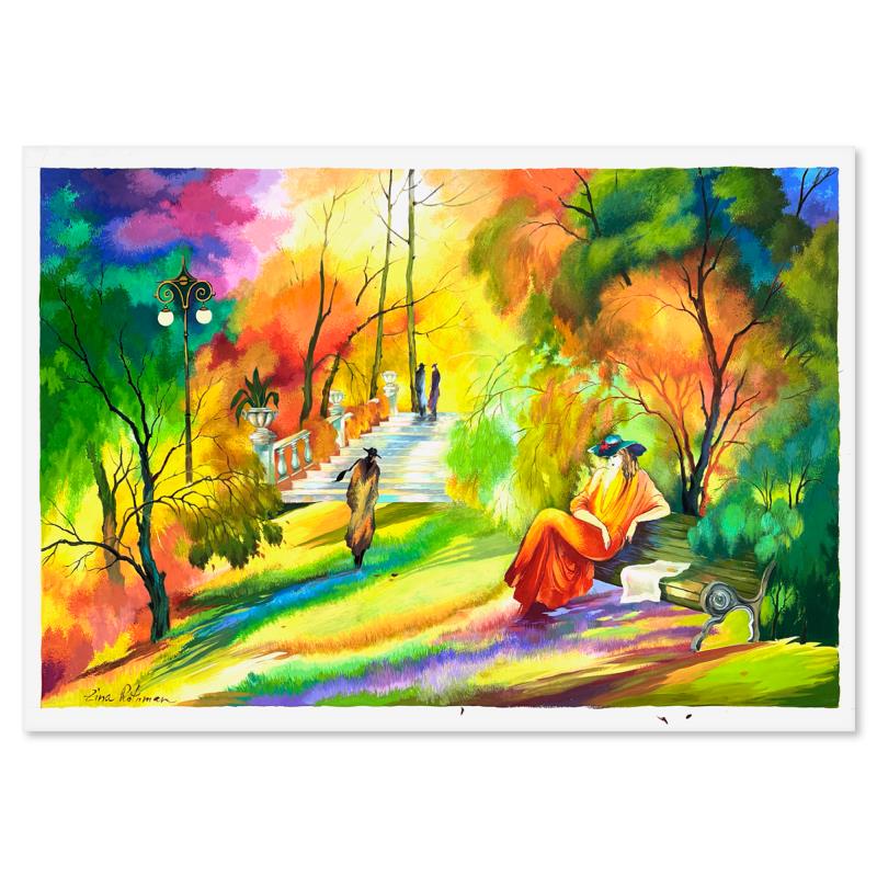 Zina Roitman, Hand Signed Original Painting with Letter of Authenticity.