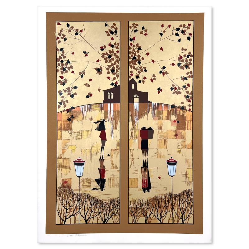 Zina Roitman, Limited Edition Serigraph, Hand Signed and Numbered, Letter of Authenticity.