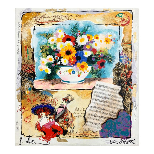 Alexander Galtchansky (1959-2008) and Tanya Wissotzky (1959-2006), Hand Signed Limited Edition Serigraph on Canvas with Letter of Authenticity.