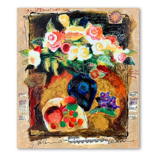 Alexander Galtchansky (1959-2008) and Tanya Wissotzky (1959-2006), Hand Signed Limited Edition Serigraph on Paper with Letter of Authenticity.