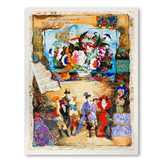 Alexander Galtchansky (1959-2008) and Tanya Wissotzky (1959-2006), Hand Signed Limited Edition Serigraph on Paper with Letter of Authenticity.