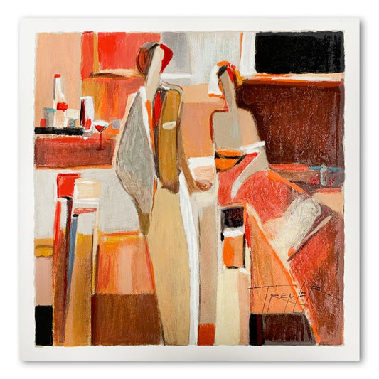 Yuri Tremler, "A New Adventure" Limited Edition Serigraph, Numbered and Hand Signed with Letter of Authenticity.