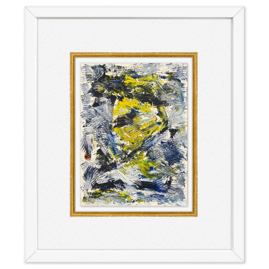 Yuroz, Framed Original Painting, Hand Signed with Letter of Authenticity.