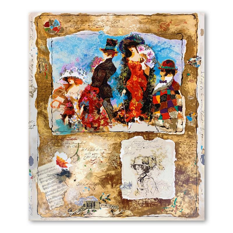 Alexander Galtchansky (1959-2008) and Tanya Wissotzky (1959-2006), Hand Signed Limited Edition Serigraph on Paper with Letter of Authenticity.