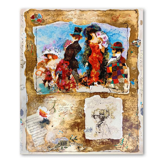 Alexander Galtchansky (1959-2008) and Tanya Wissotzky (1959-2006), Hand Signed Limited Edition Serigraph on Paper with Letter of Authenticity.