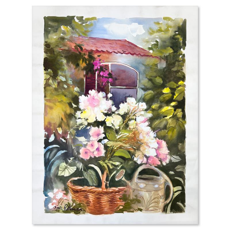 Zina Roitman, Hand Signed Original Painting with Letter of Authenticity.