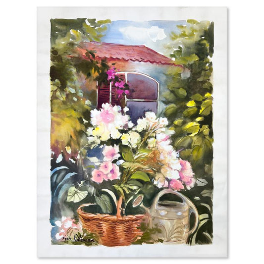 Zina Roitman, Hand Signed Original Painting with Letter of Authenticity.
