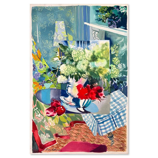 Zina Roitman, Hand Signed Original Painting with Letter of Authenticity.