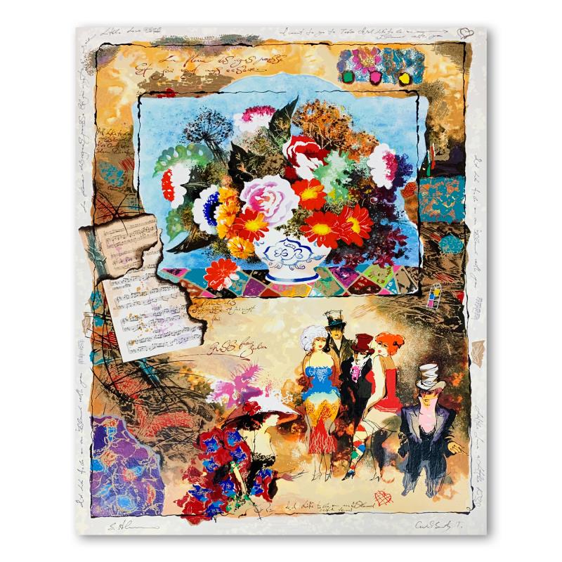Alexander Galtchansky (1959-2008) and Tanya Wissotzky (1959-2006), Hand Signed Limited Edition Serigraph on Paper with Letter of Authenticity.