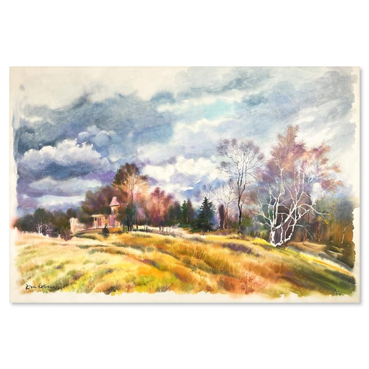 Zina Roitman, Hand Signed Original Painting with Letter of Authenticity.