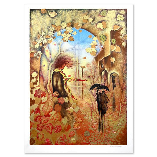 Zina Roitman, Limited Edition Serigraph, Hand Signed and Numbered, Letter of Authenticity.