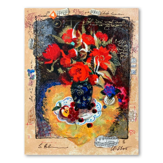 Alexander Galtchansky (1959-2008) and Tanya Wissotzky (1959-2006), Hand Signed Limited Edition Serigraph on Paper with Letter of Authenticity.