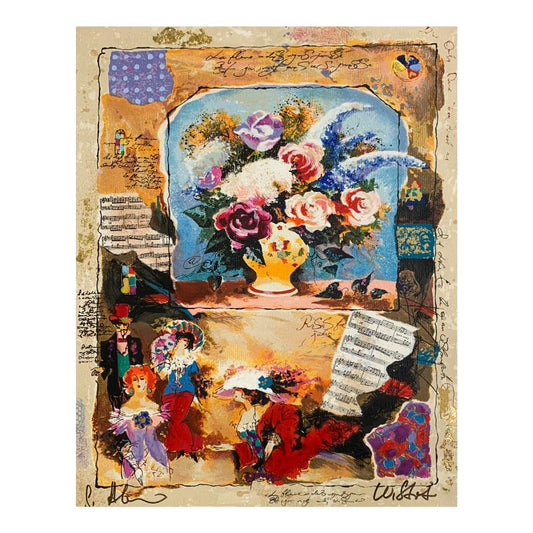 Alexander Galtchansky (1959-2008) and Tanya Wissotzky (1959-2006), Hand Signed Limited Edition Serigraph on Canvas with Letter of Authenticity.
