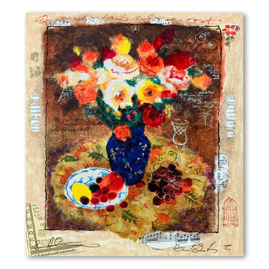 Alexander Galtchansky (1959-2008) and Tanya Wissotzky (1959-2006), Hand Signed Limited Edition Serigraph on Paper with Letter of Authenticity.