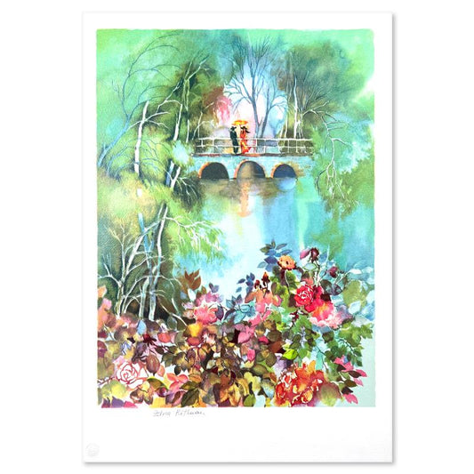 Zina Roitman, Limited Edition Serigraph, Hand Signed and Numbered, Letter of Authenticity.