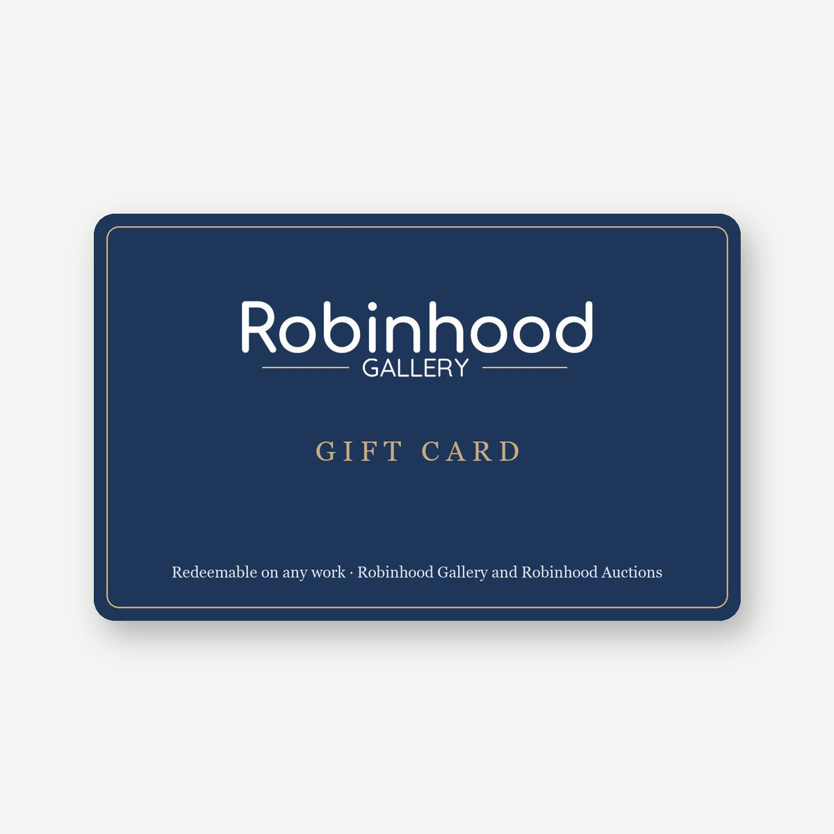 Robinhood Gallery gift card