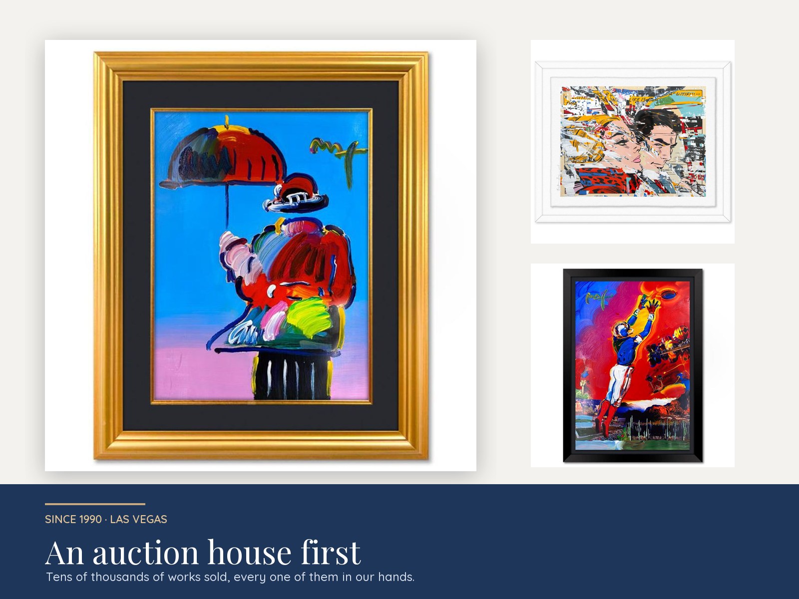 An auction house first